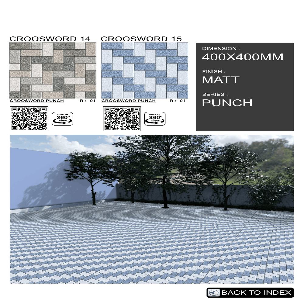 Hardwearing Parking Tiles