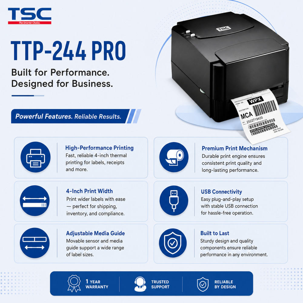 TSC 244 Pro Printers