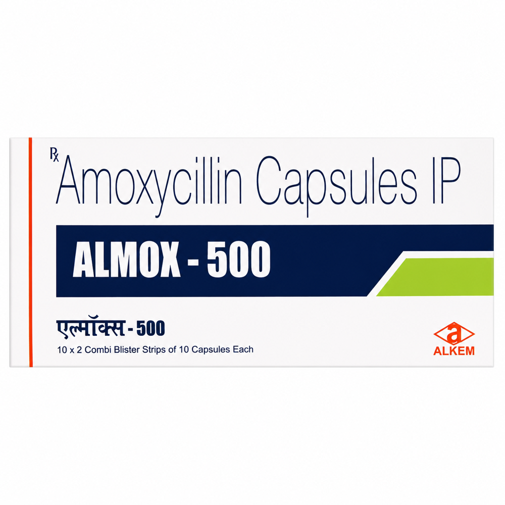 Amoxycillin Capsules IP Almox 500