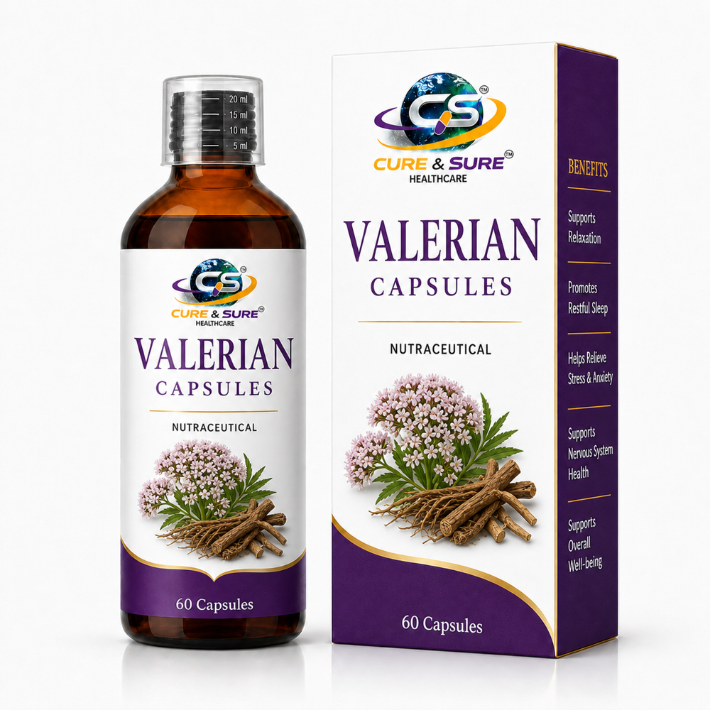 Nutraceutical VELERIAN Capsules Third Party Manufacturing