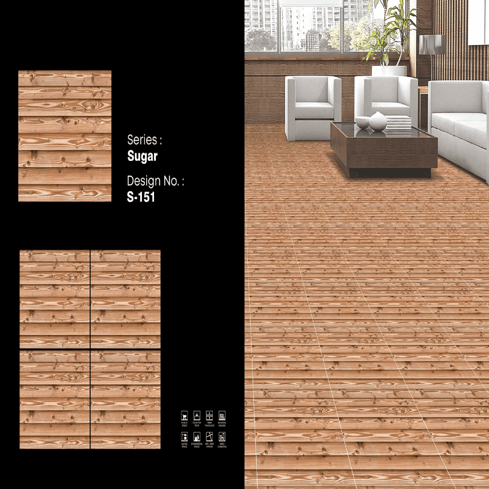 Porcelain Tile Range - Color: White