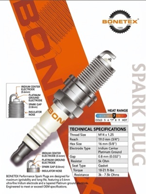 Spark plug importer