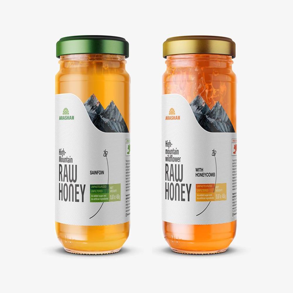 Honey Bottle Labels