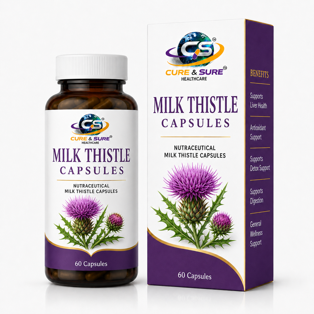 Nutraceutical Milk Thistle Capsules Third Party Manufacturing - Age Group: Adults