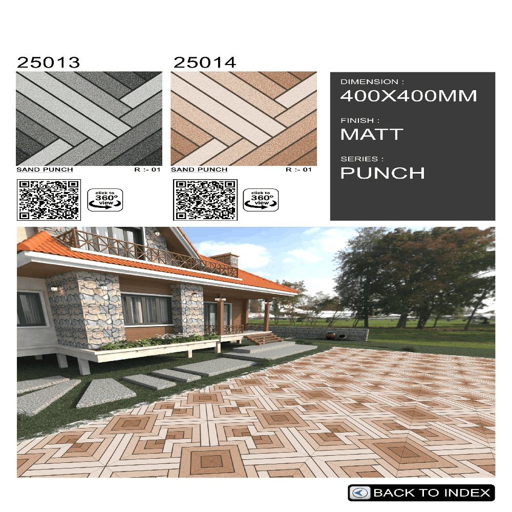 Outdoor Ceramic Parking Tiles