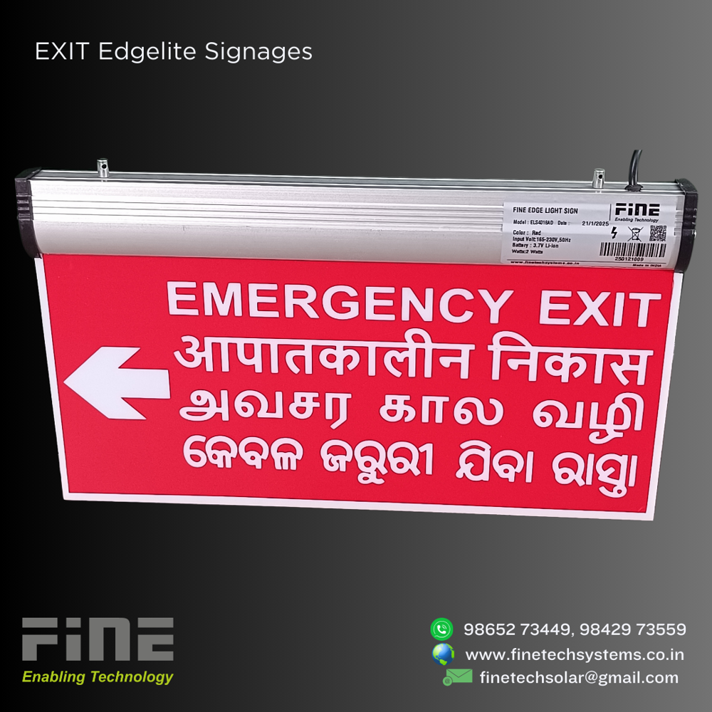 Led Edge Light - Emra - Material: Aluminum