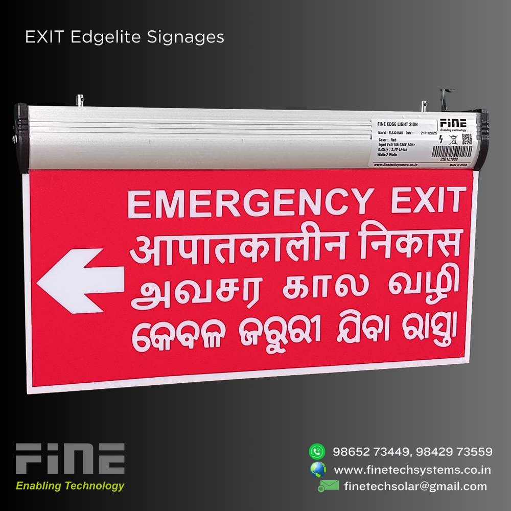 Led Edge Light - Emra - Material: Aluminum