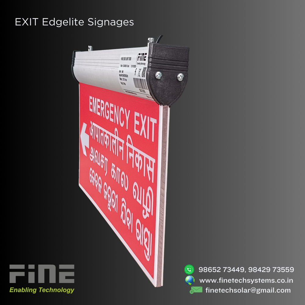 Led Edge Light - Emra - Material: Aluminum