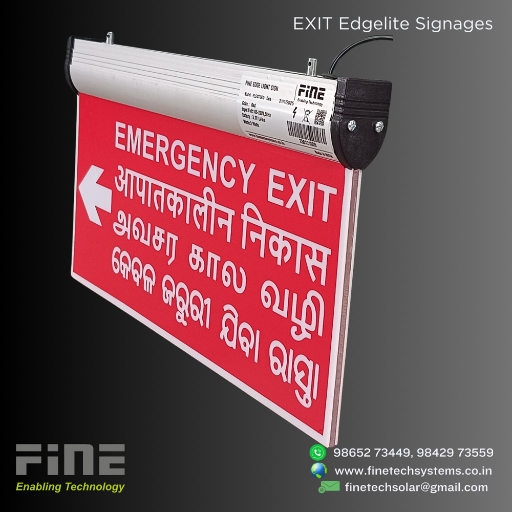 Led Edge Light - Emra - Material: Aluminum