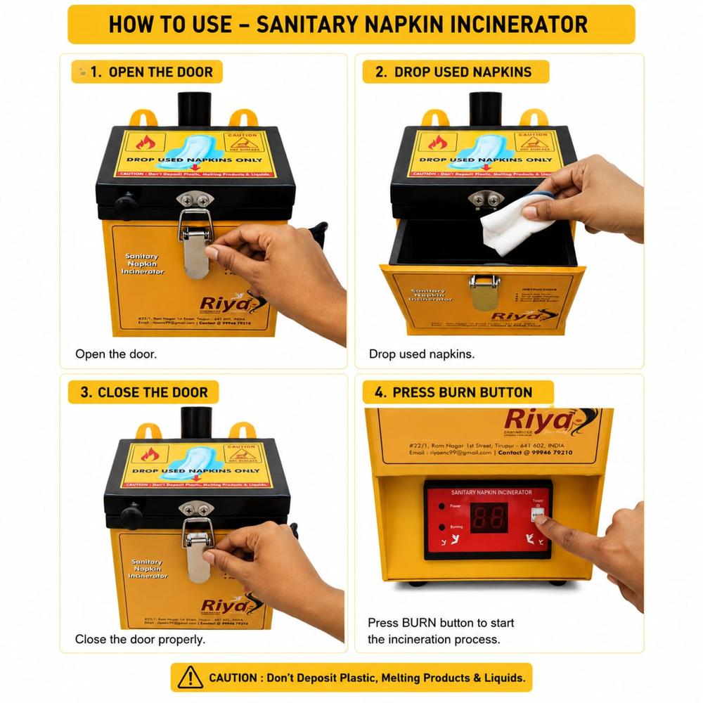 Napkin Disposal Machine