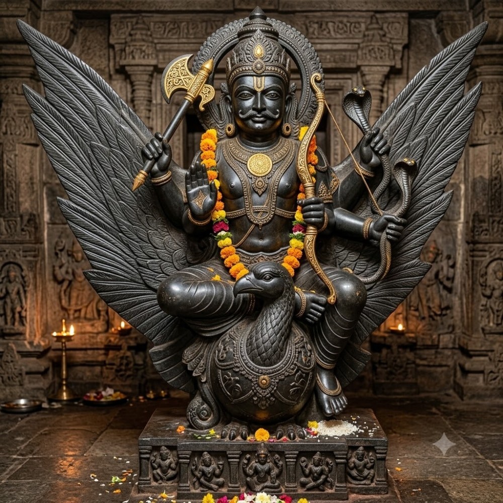 Garuda Murti - Color: Black