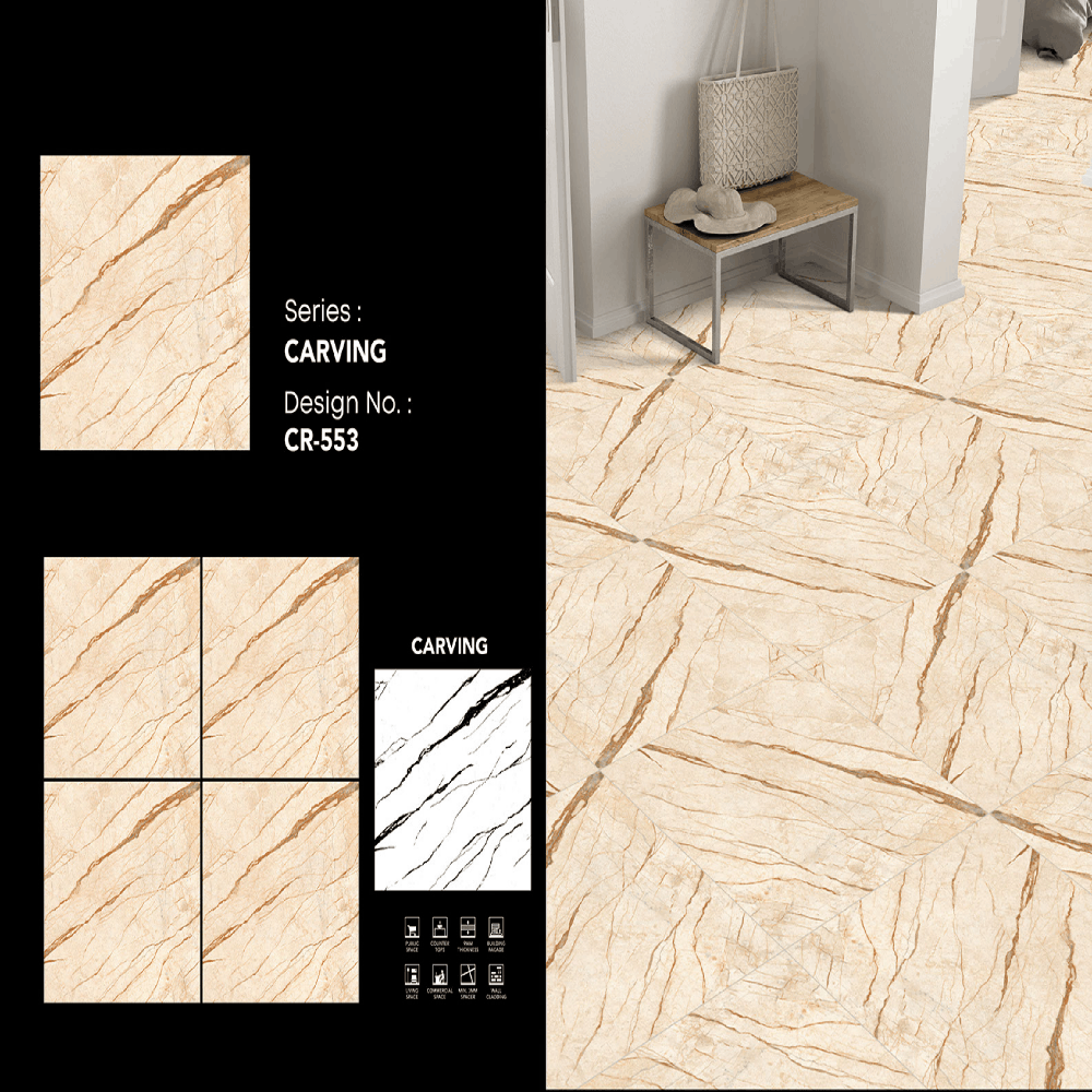 Carving Porcelain Tiles