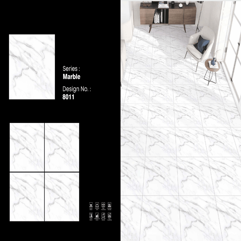 Marble Finish Porcelain Tiles