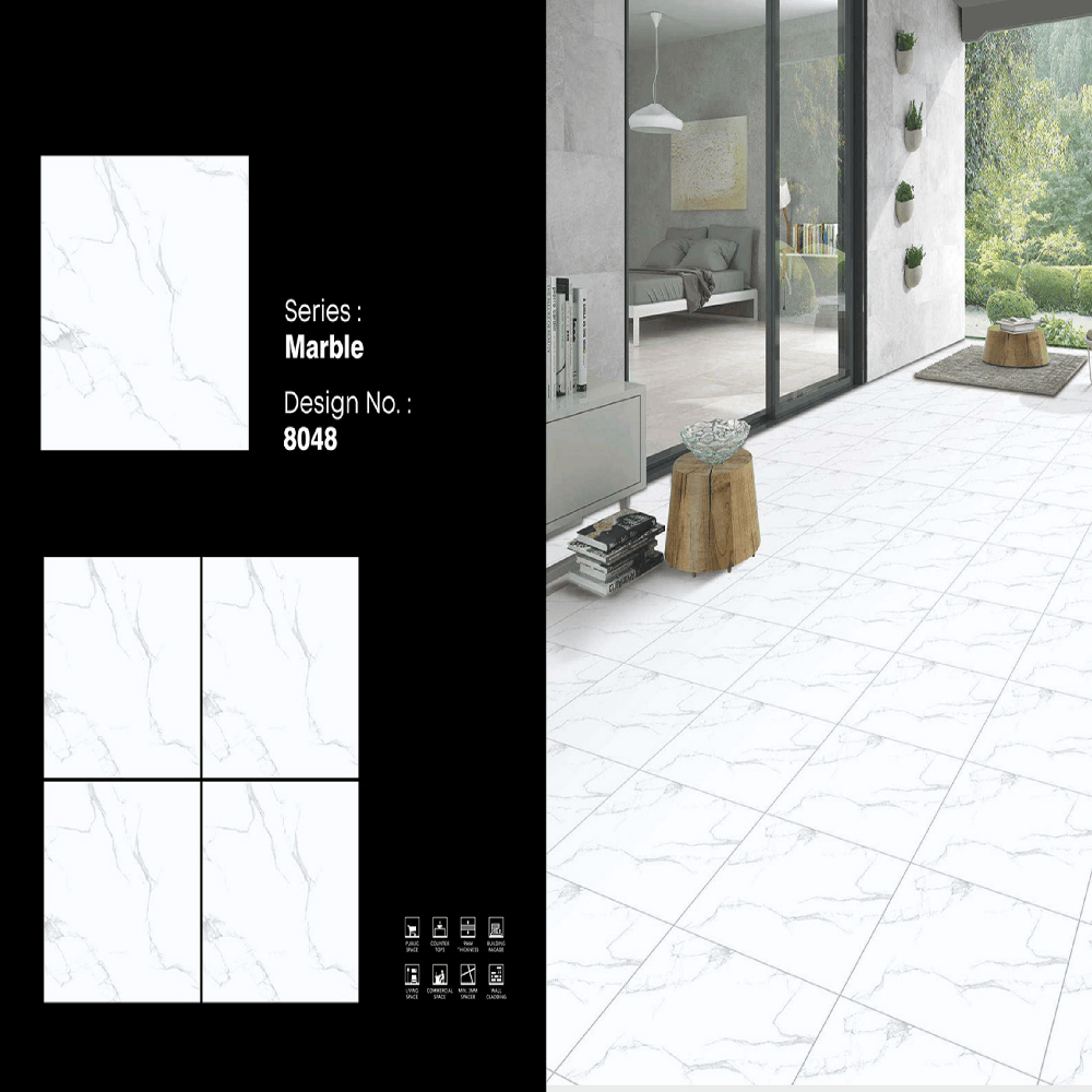 Marble Finish Porcelain Tiles