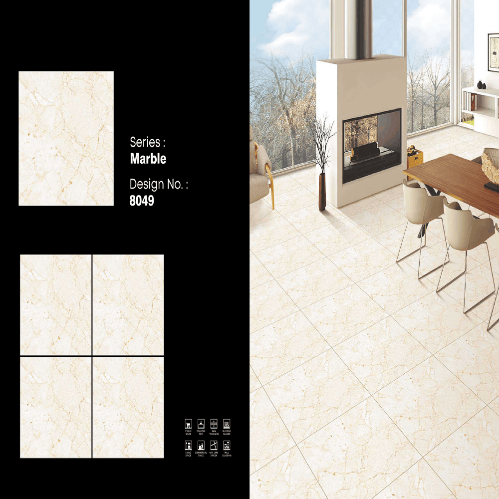 Marble Finish Porcelain Tiles