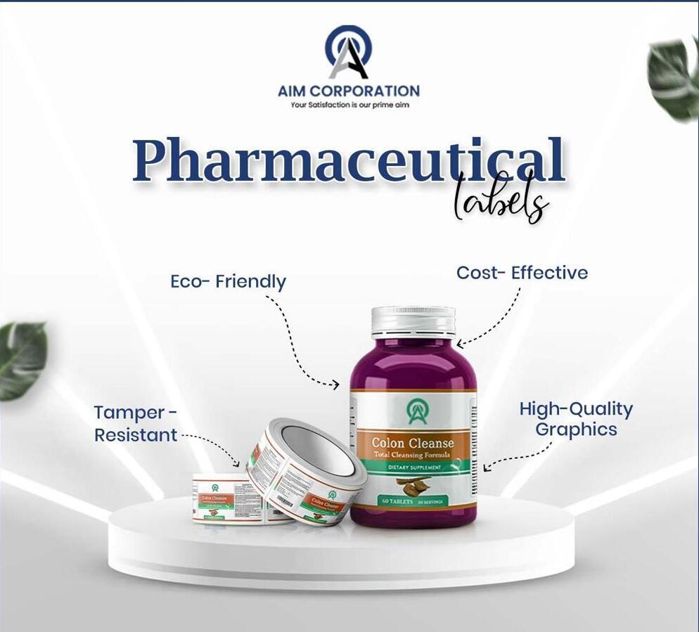 Pharmaceutical Labels - Color: Multicolor
