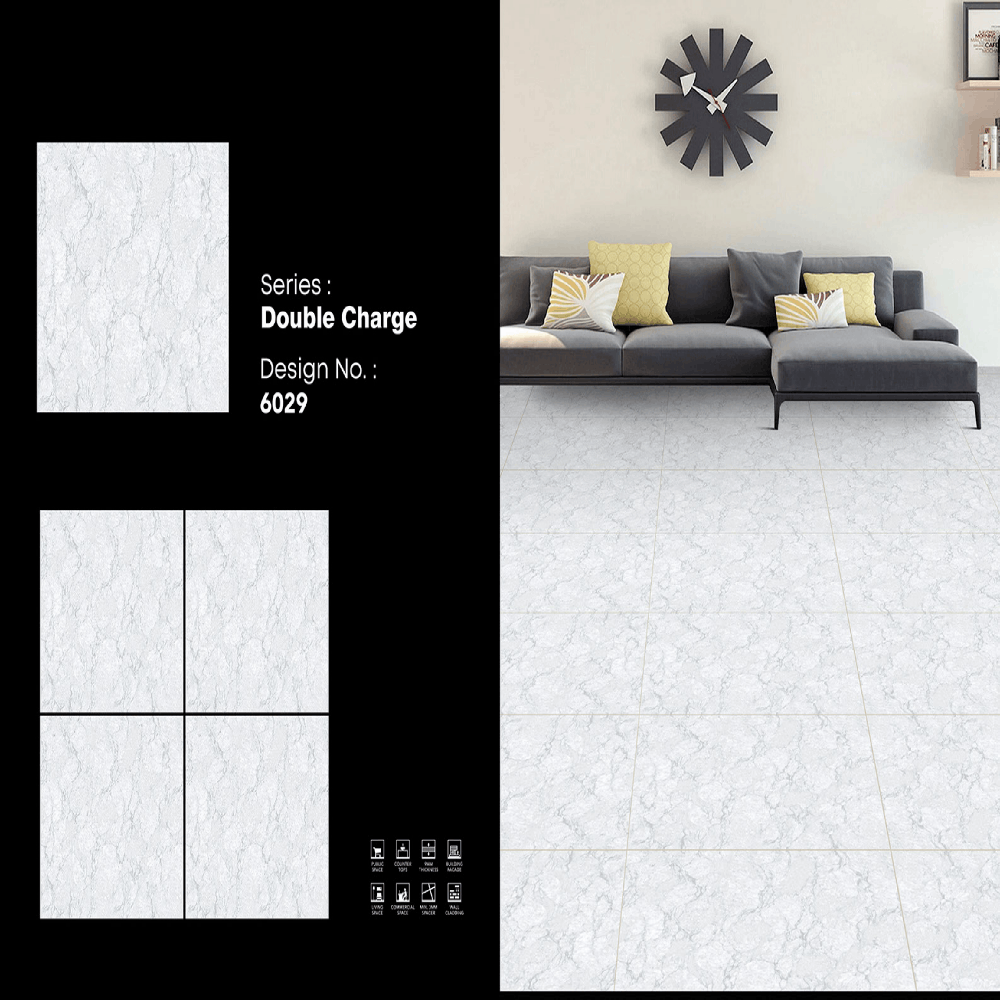 600X600 Double Charge Porcelain Tiles