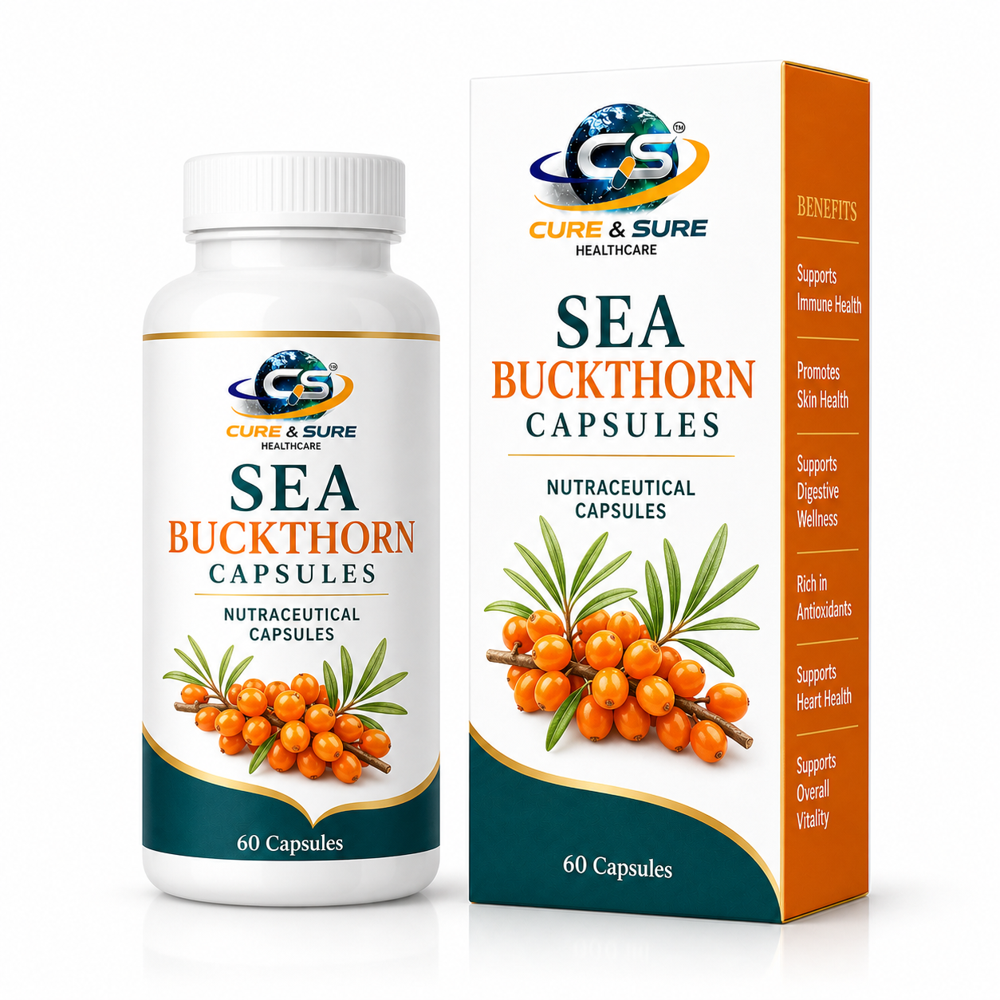 Nutraceutical Sea Buckthorn Capsules Third Party Manufacturing - Age Group: Adults