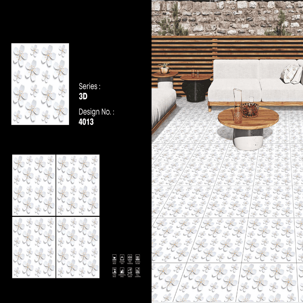 3D Porcelain Tiles