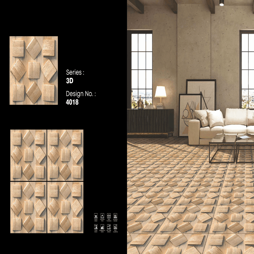 3D Porcelain Tiles