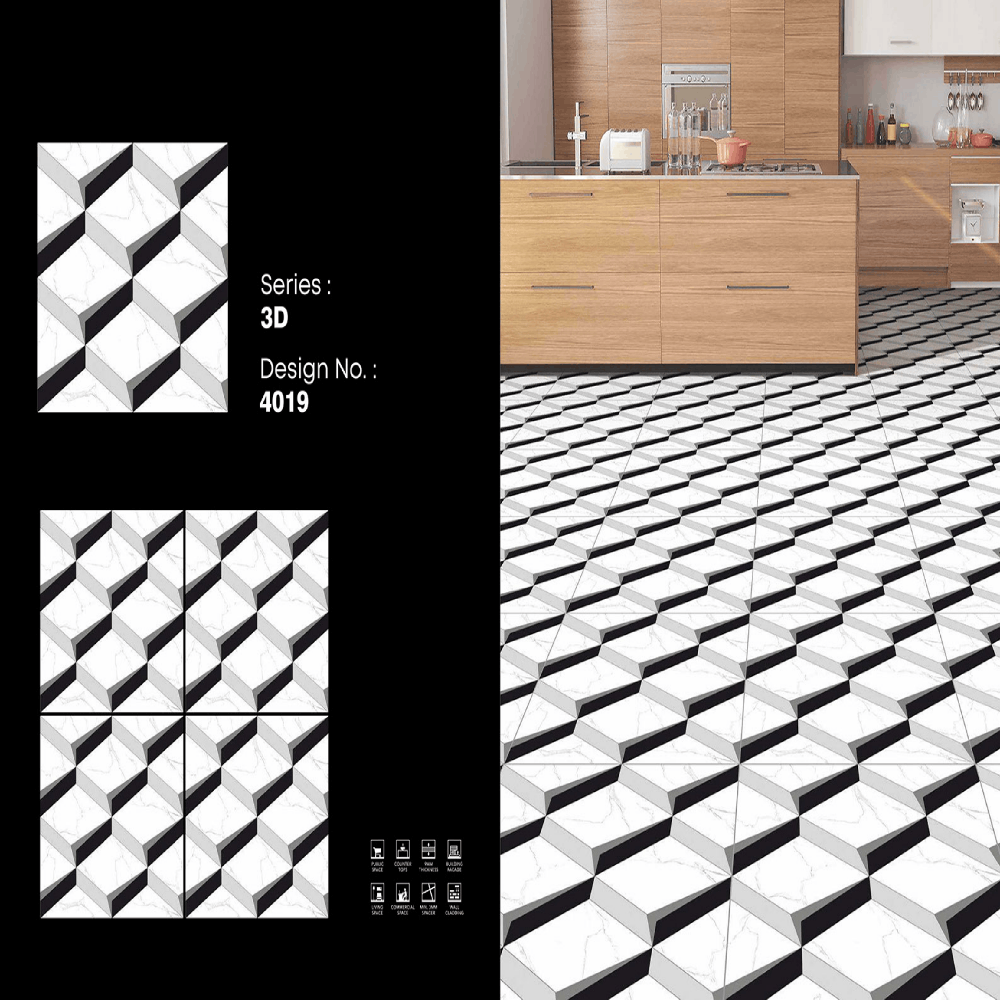3D Porcelain Tiles