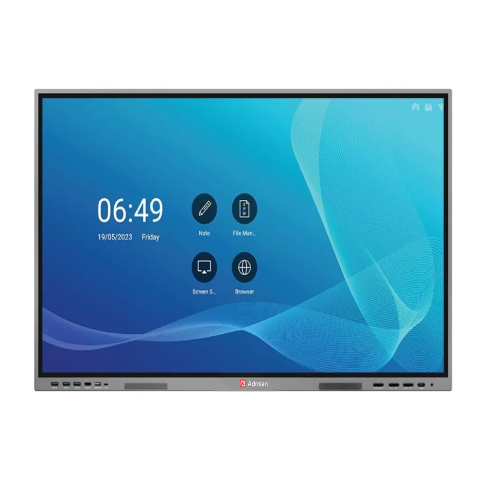110" Interactive Flat Panel - Admian (A11002-8) - Advantage: 4k Ultra Hd Resolution