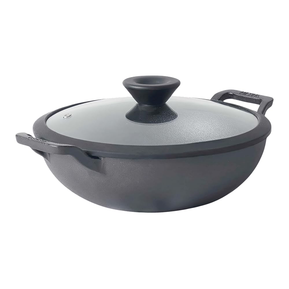 3 ltr Pre Seasoned Cast Iron Kadai