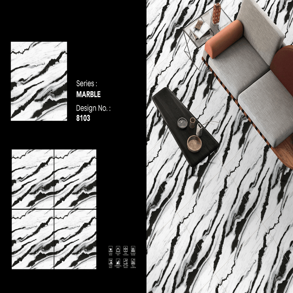 Digital Floor Porcelain Tiles