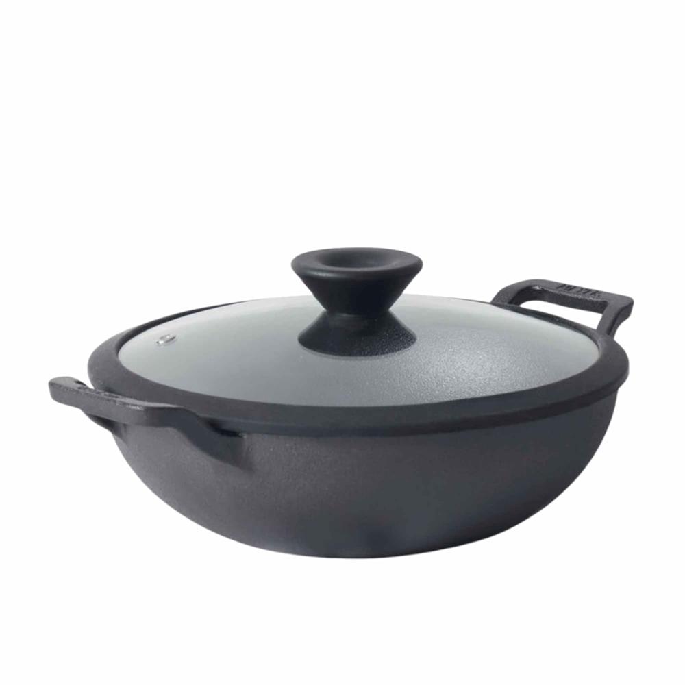 4.5 ltr Pre Seasoned Cast Iron Kadai