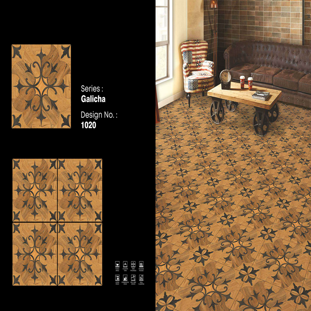 600X600 Glossy Porcelain Tiles