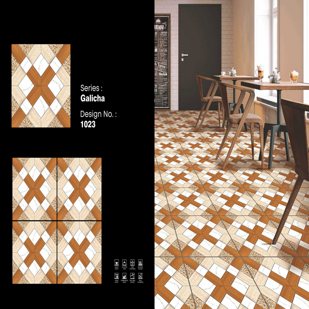 600X600 Glossy Porcelain Tiles