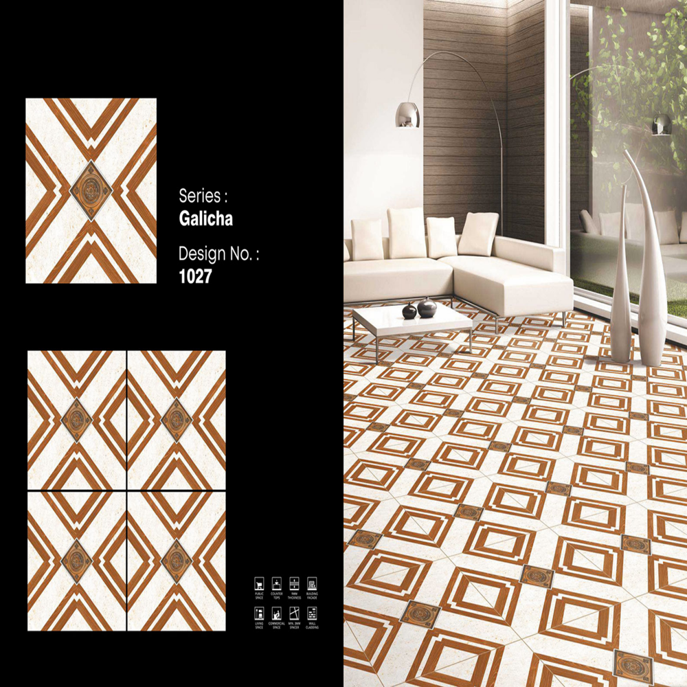 600X600 Glossy Porcelain Tiles