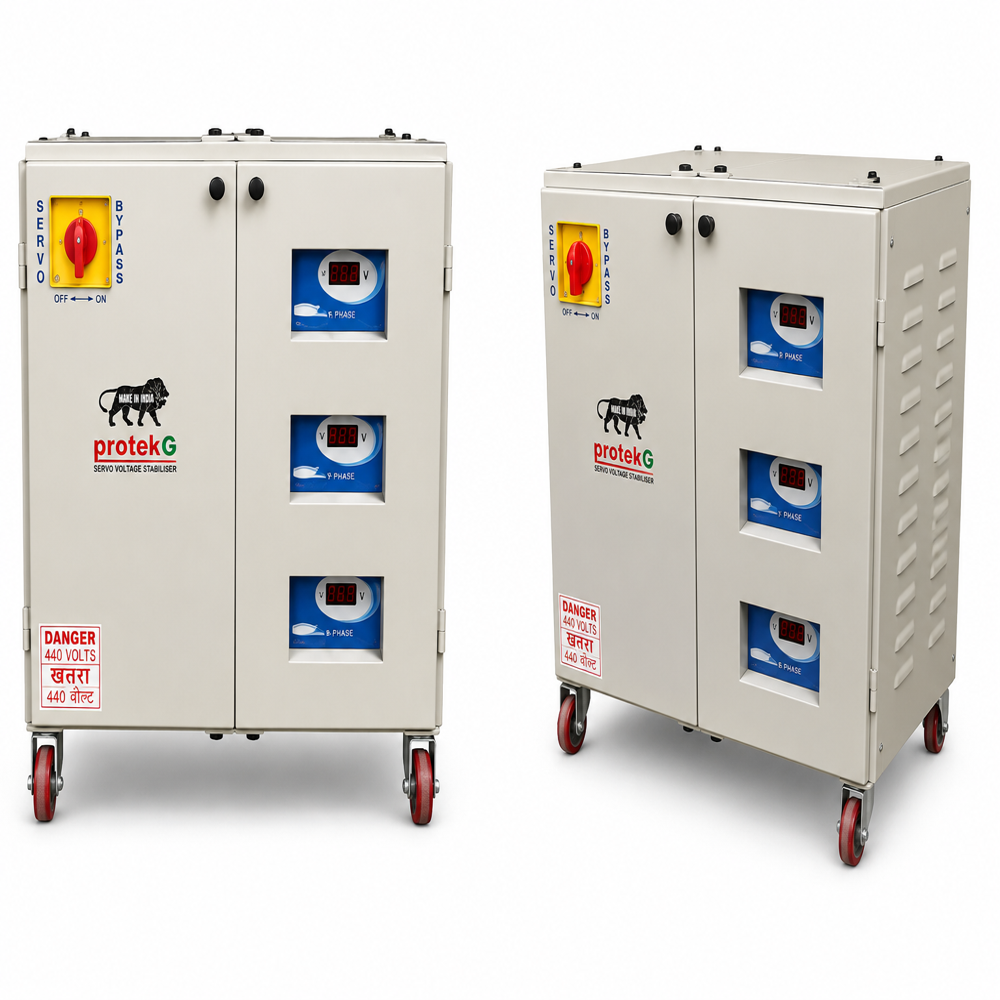 Servo Voltage Regulator - Ambient Temperature: -10c To +45c