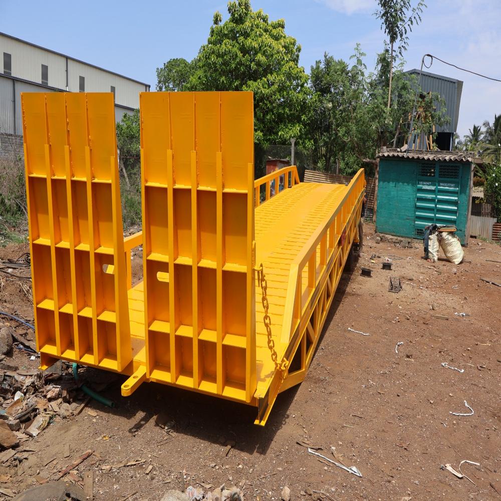 Hydraulic portable Ramp