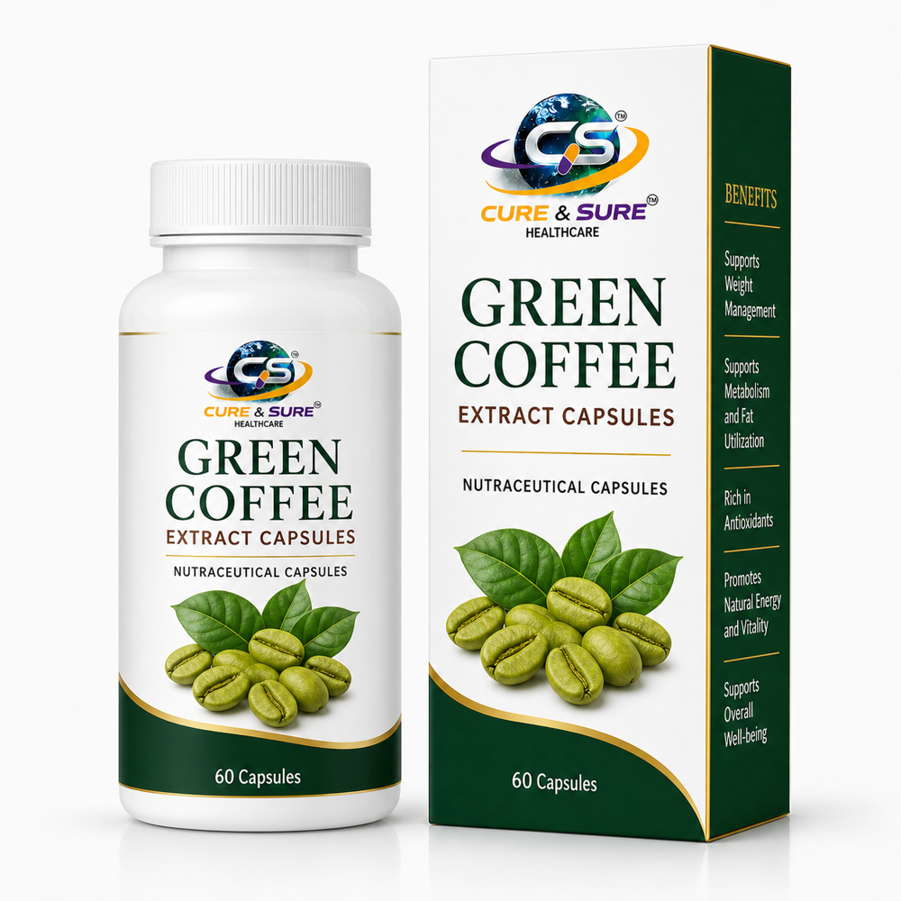 Nutraceutical Green Coffee Extract Capsules Third Party Manufacturing - Age Group: Adults