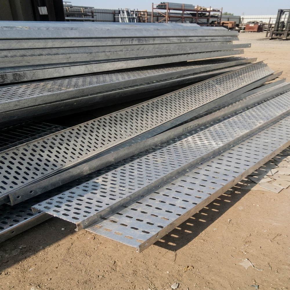 Perforated Cable Tray - Conductor Material: Steel