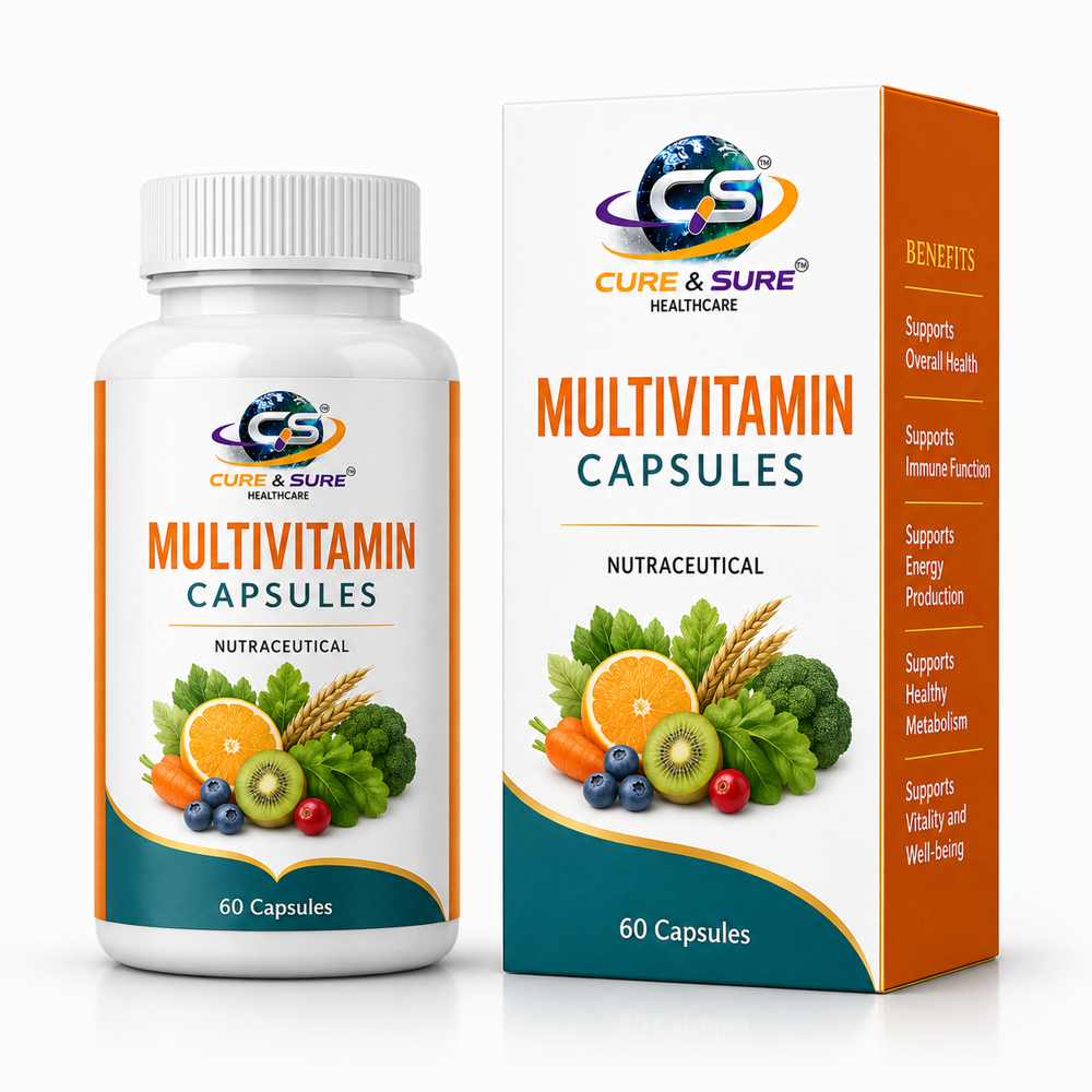 Nutraceutical Multivitamin Capsules Third Party Manufacturing - Age Group: Adults