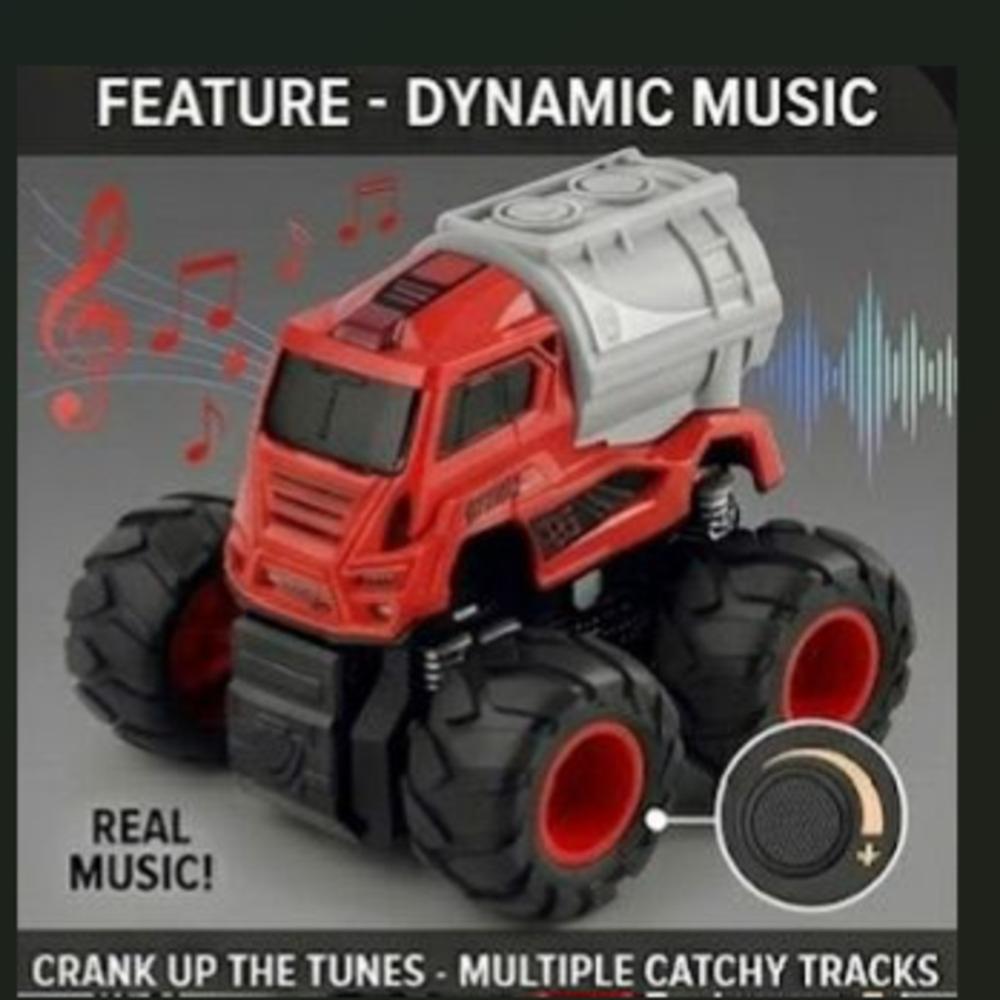 Die - Cast Musical Sanitation Truck