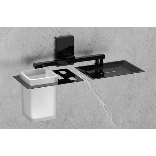PVD-BS306 Soap Dish And Brush Holder