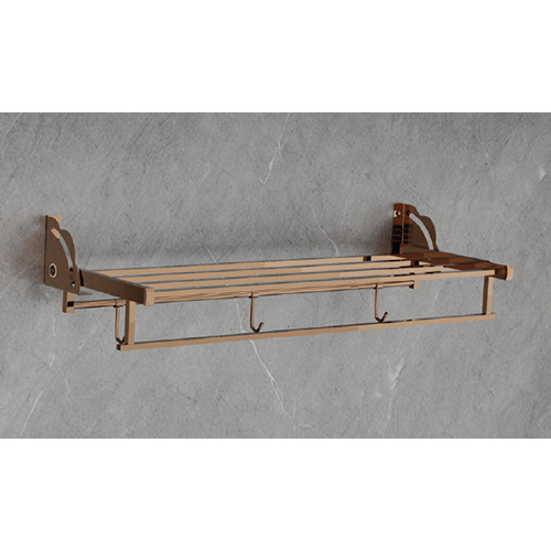PVD-RGS410 Square Folding Towel Rod