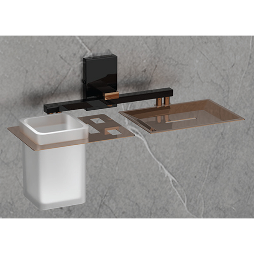 TTS504 Soap Dish And Brush Holder