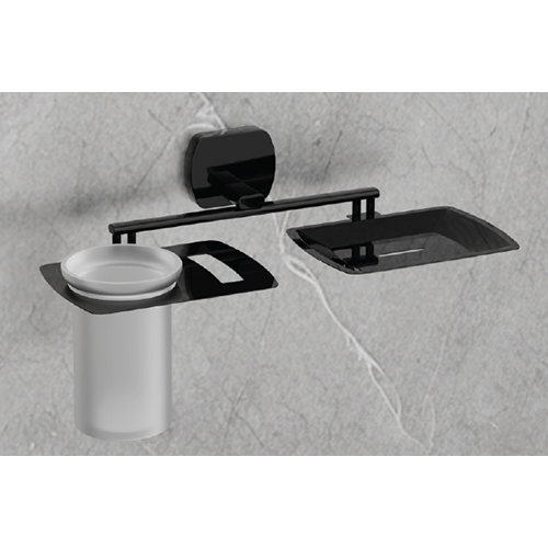 PVD-BR806 Soap Dish And Brush Holder