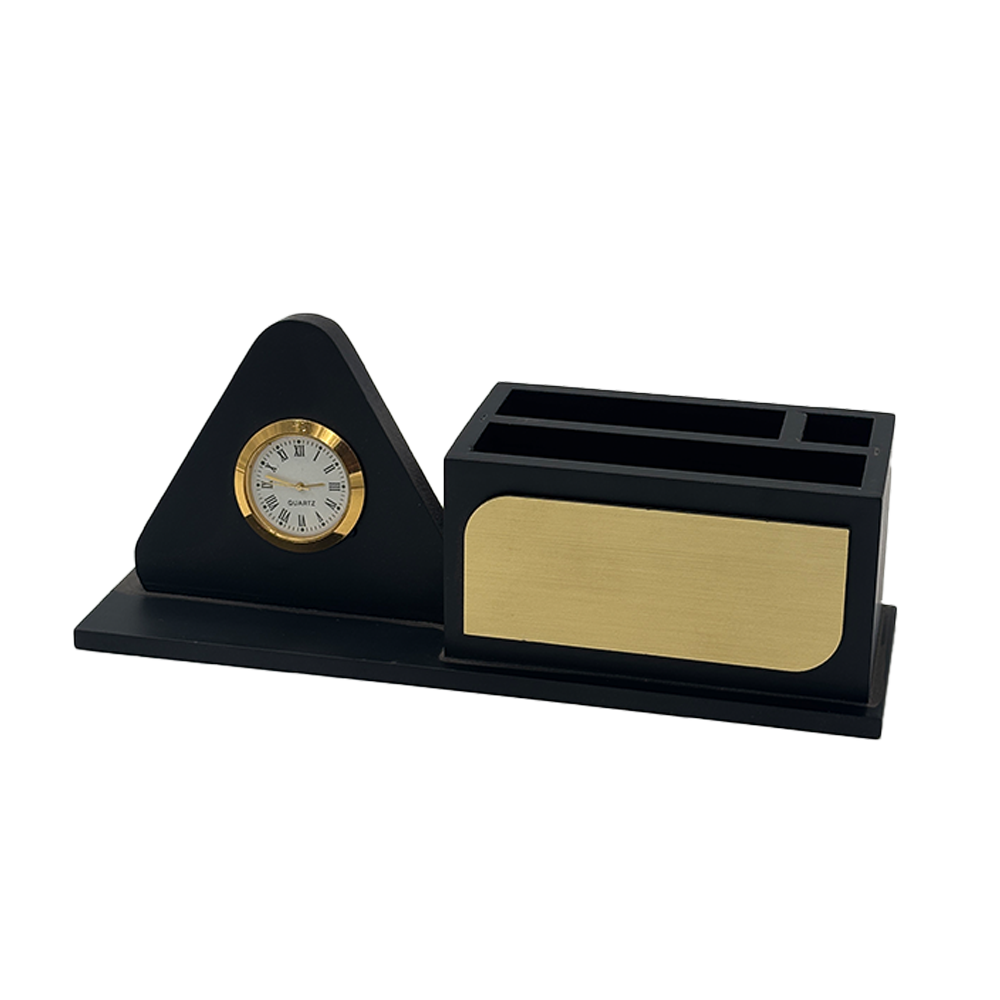 Wooden Penstand - Color: Black
