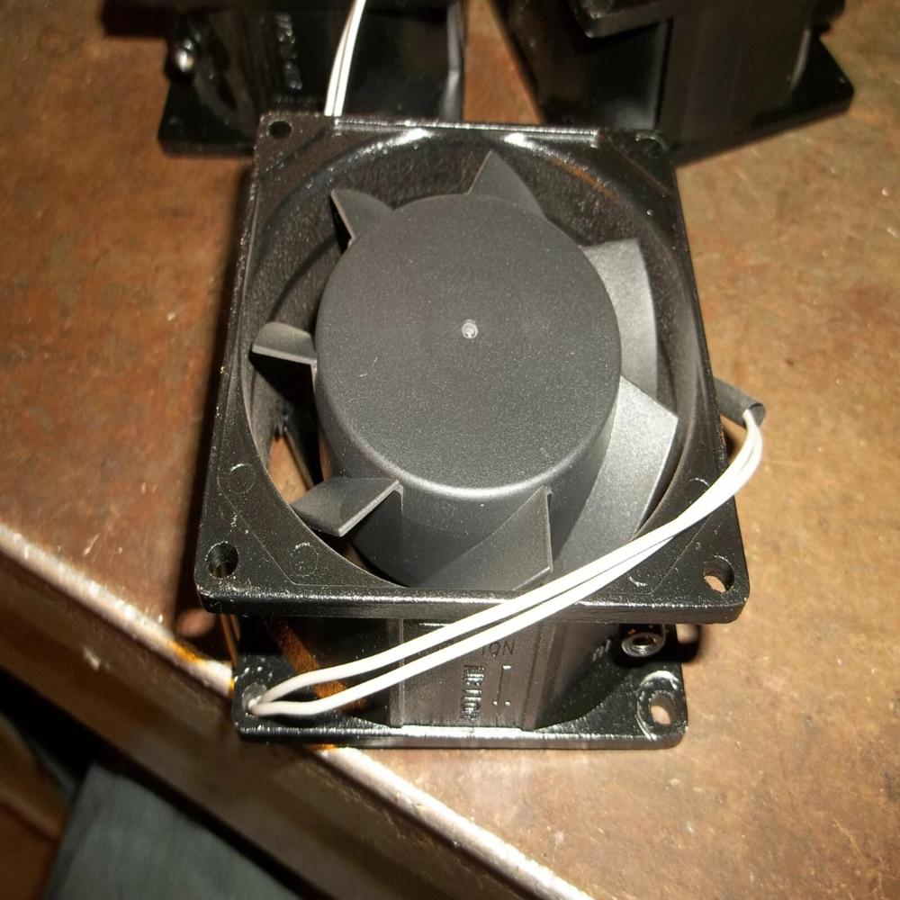 DAYTON LR53000 115V AC 0.13A 12W 8038mm Ball Bearing Industrial METAL Axial Cooling Fan