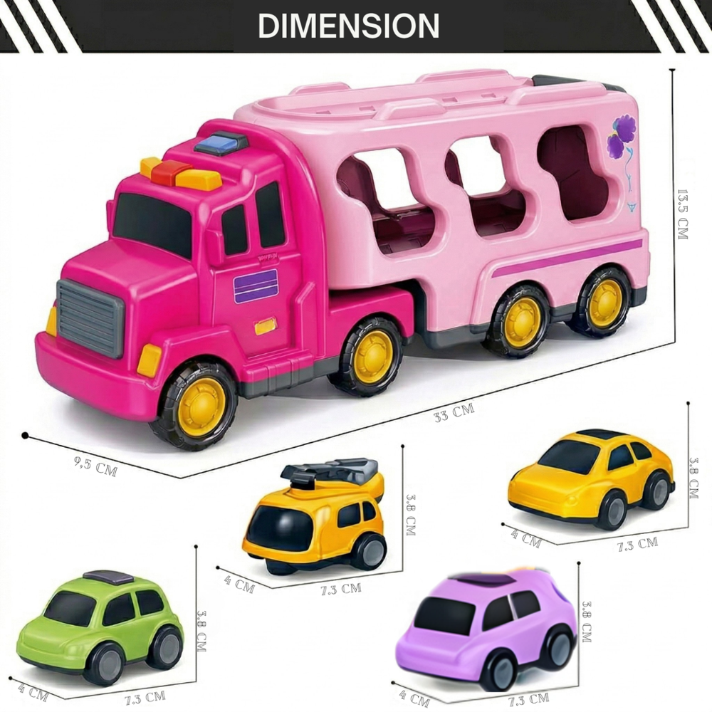 5-In-1 Big Carrier Truck Toy