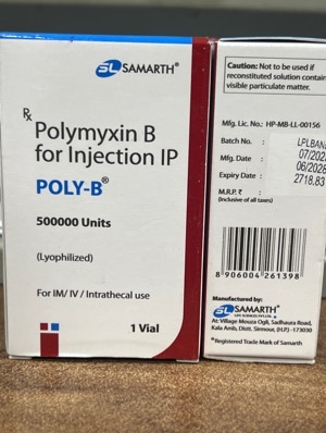 Polymyxin B Injection 500000