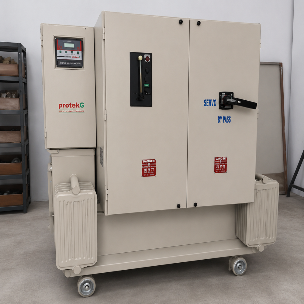 Three Phase Servo Voltage Stabilizer 350 KVA
