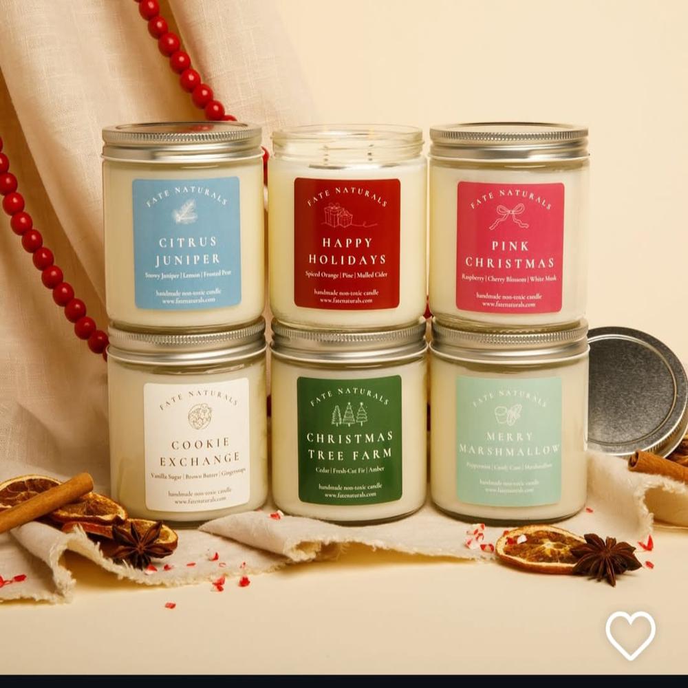 Scented Candles - Burning Time: Up To 40 Hours Hours