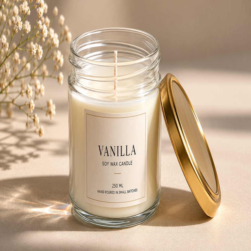 Scented Candles - Burning Time: Up To 40 Hours Hours