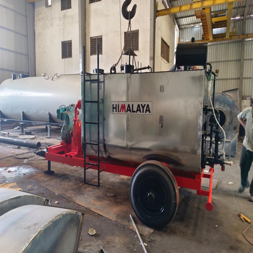 Bitumen Trolley Sprayer - Air Pressure: Hand Pump Pressure System Kgf/cm2